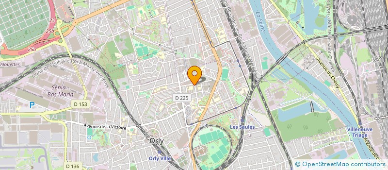 localisation de l'entreprise DATAVISION PARTNERS  ORLY