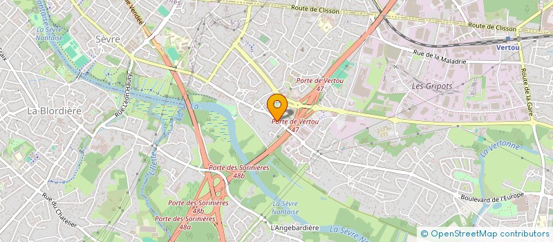 localisation de l'entreprise DATAVIZ CLARITY  VERTOU