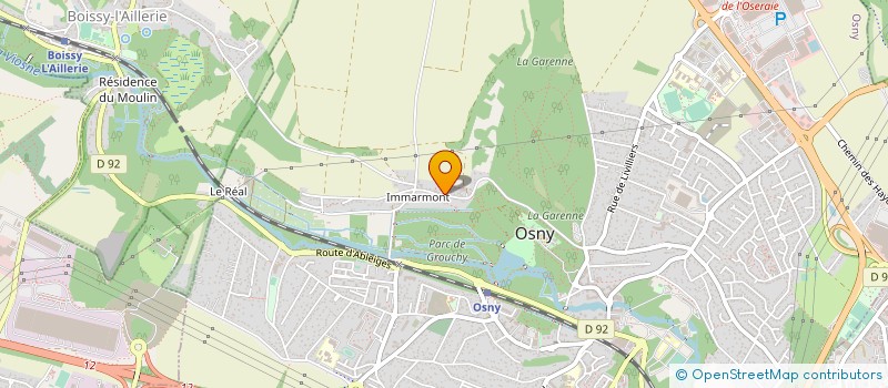 localisation de l'entreprise DATAWARE SYSTEM à OSNY