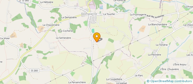 localisation de l'entreprise DATAWEB CONSULTING à DOMPIERRE