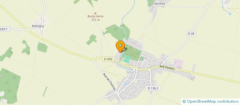 localisation de l'entreprise DATAWEST à SOURS