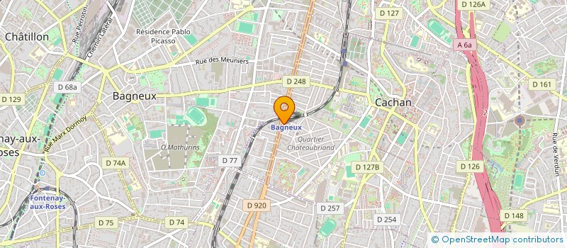 localisation de l'entreprise DATAWISE  CACHAN