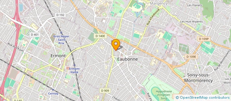 localisation de l'entreprise DATAZIO à EAUBONNE
