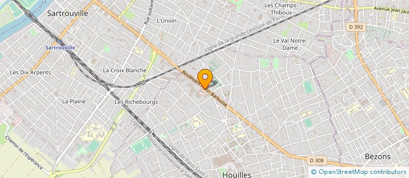 localisation de l'entreprise DATCH DISTRIBUTION à HOUILLES
