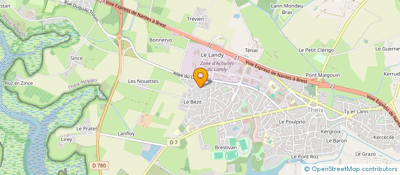 localisation de l'entreprise DATCHA  THEIX-NOYALO