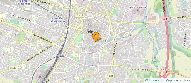 localisation de l'entreprise DATCHA STORE à COLMAR