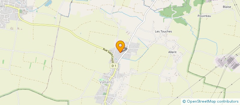 localisation de l'entreprise DATE  VALLANS