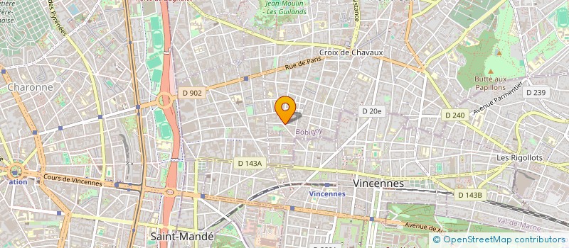 localisation de l'entreprise DATECH SYSTEM FRANCE à MONTREUIL