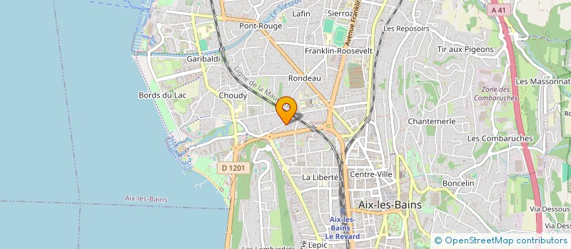 localisation de l'entreprise DATEMINNOV à AIX-LES-BAINS