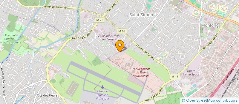 localisation de l'entreprise DATENNIS à TOULOUSE