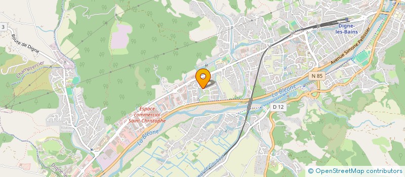 localisation de l'entreprise DATER à DIGNE-LES-BAINS