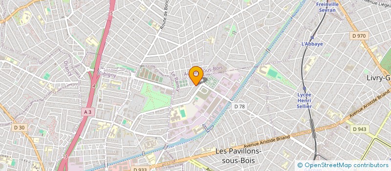localisation de l'entreprise DATEV à LES PAVILLONS-SOUS-BOIS
