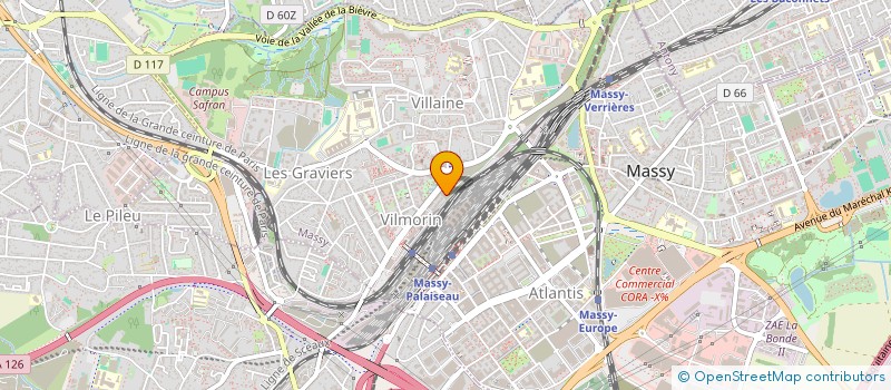 localisation de l'entreprise DATEXIS DIGITAL à MASSY
