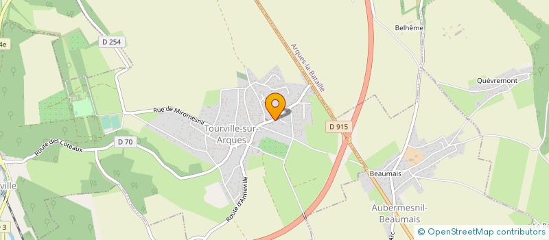 localisation de l'entreprise DATHAL  TOURVILLE-SUR-ARQUES