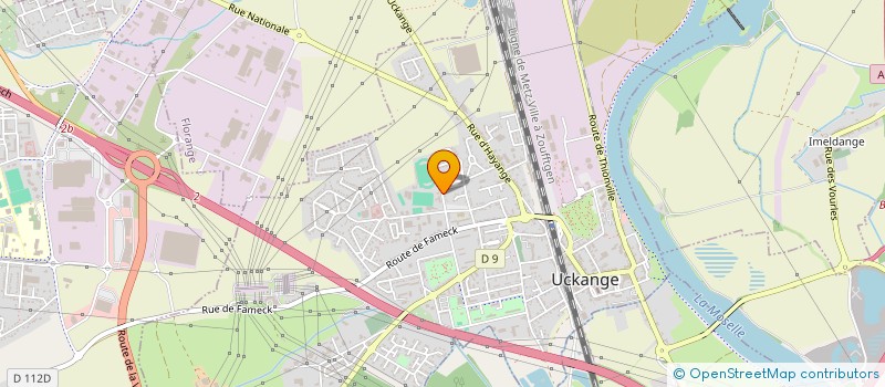 localisation de l'entreprise DATHO  UCKANGE