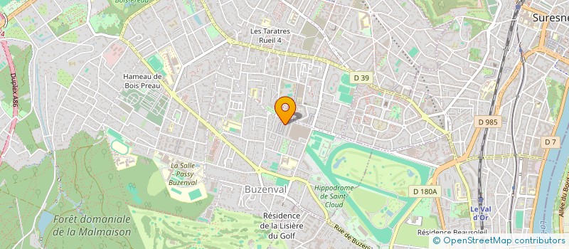 localisation de l'entreprise DATICIS à RUEIL-MALMAISON