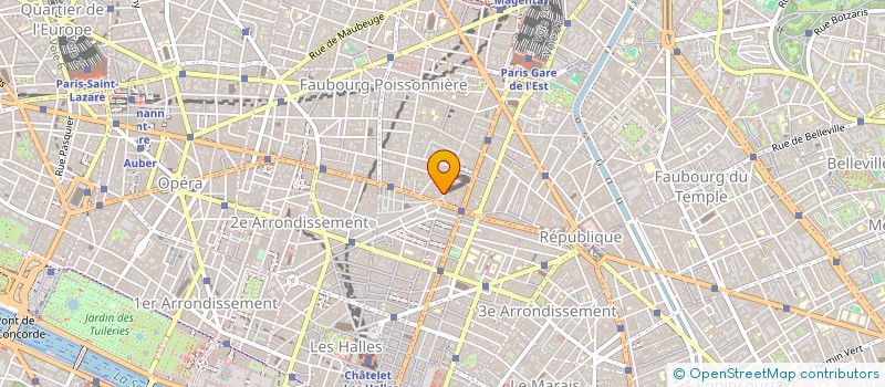 localisation de l'entreprise DATIME  PARIS