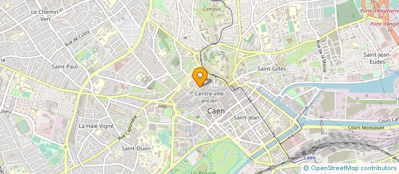 localisation de l'entreprise DATIN.R à CAEN