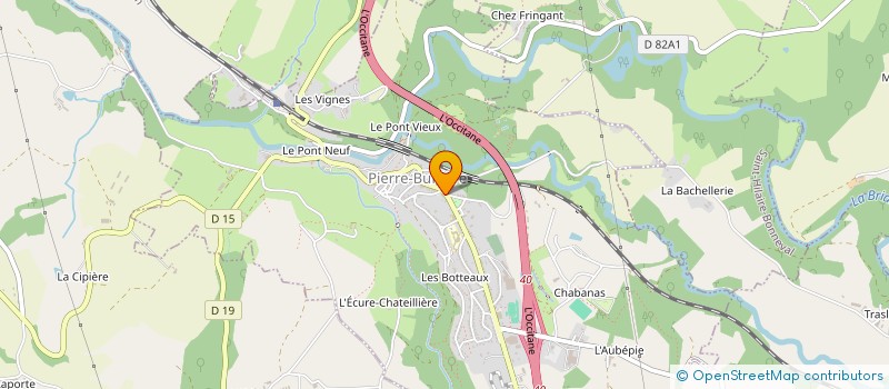 localisation de l'entreprise DATOFEN  PIERRE-BUFFIERE