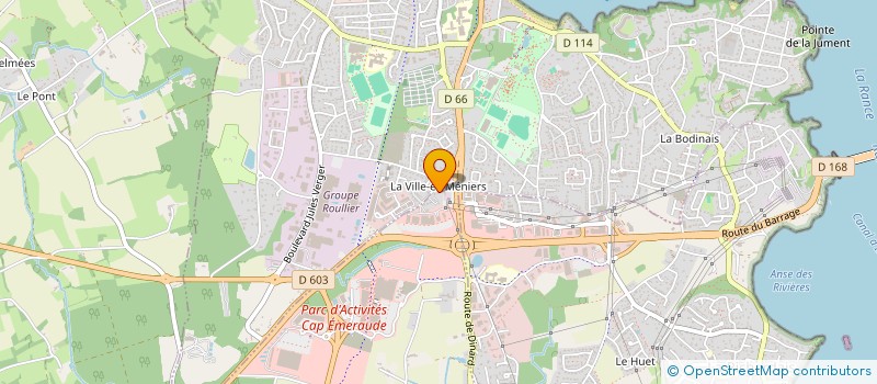 localisation de l'entreprise DATOINE  PLEURTUIT