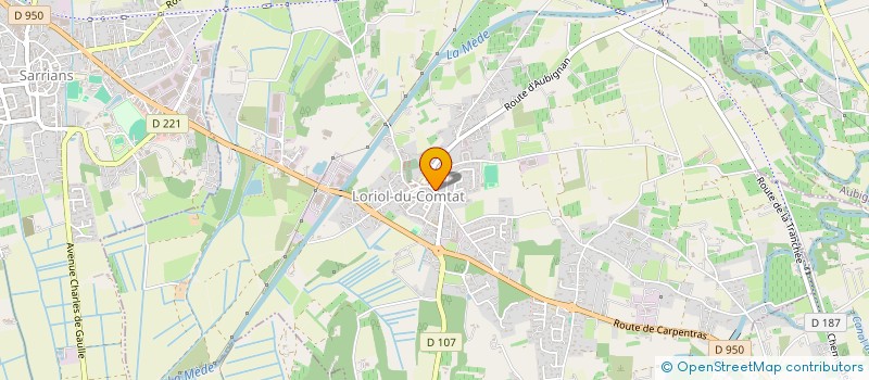 localisation de l'entreprise DATOLO  LORIOL-DU-COMTAT