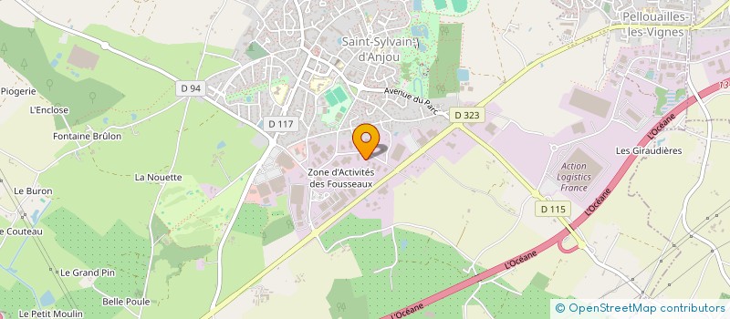 localisation de l'entreprise DATOM DEVELOPPEMENT  CORZE