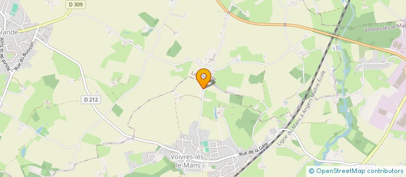 localisation de l'entreprise DATOM INC à VOIVRES-LES-LE-MANS