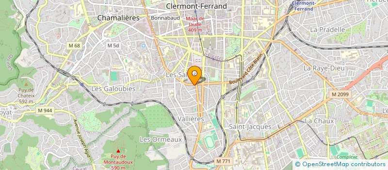 localisation de l'entreprise DATRIUM  CLERMONT-FERRAND