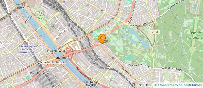 localisation de l'entreprise DATS  CHARENTON-LE-PONT