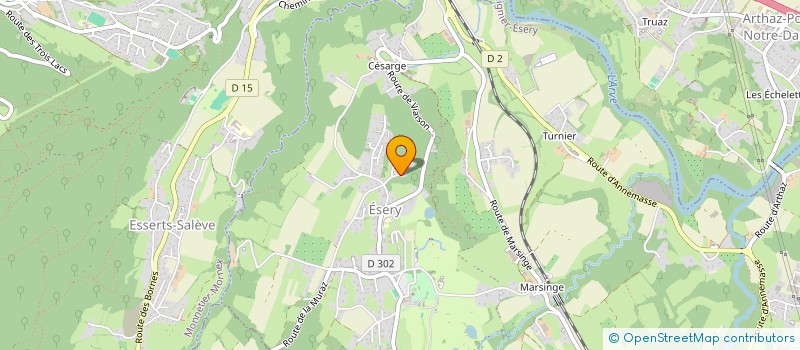 localisation de l'entreprise DATSCHA à REIGNIER-ESERY