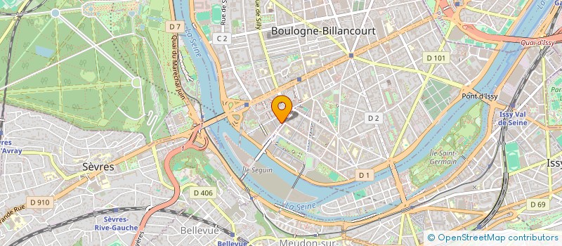 localisation de l'entreprise DATSCHAL à BOULOGNE-BILLANCOURT