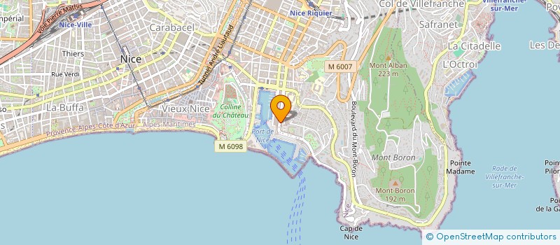 localisation de l'entreprise DATTE  NICE