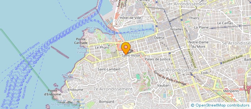 localisation de l'entreprise DATTES CONSEIL  MARSEILLE