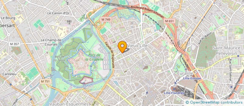 localisation de l'entreprise DATTIER PATRIMOINE à LILLE