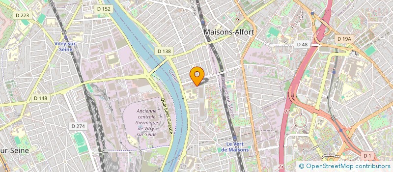 localisation de l'entreprise DATTOTEL WALK-IN à ALFORTVILLE