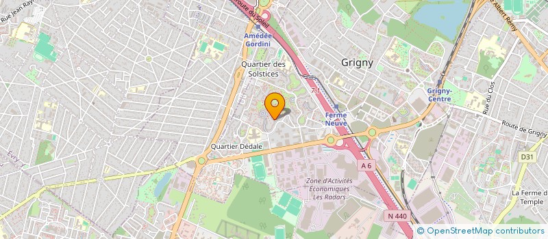 localisation de l'entreprise DATUMOJO  GRIGNY