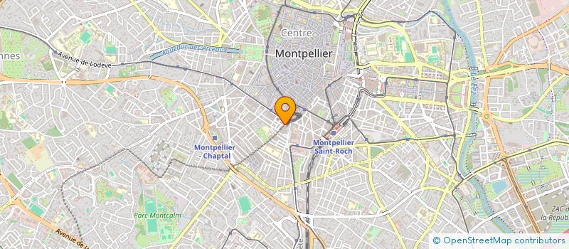 localisation de l'entreprise DATURA à MONTPELLIER