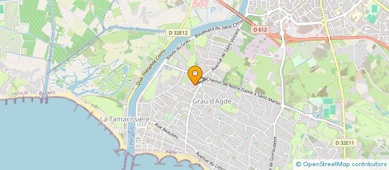 localisation de l'entreprise DAU ENERGIES à AGDE