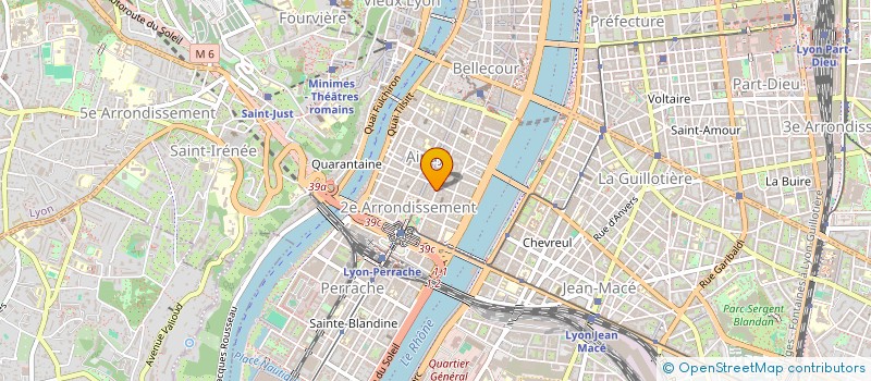 localisation de l'entreprise DAUBIN COULANGE  LYON