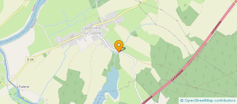 localisation de l'entreprise DAUBINET PATRICIA CONSEILS ET SECURITE  LAPERRIERE-SUR-SAONE