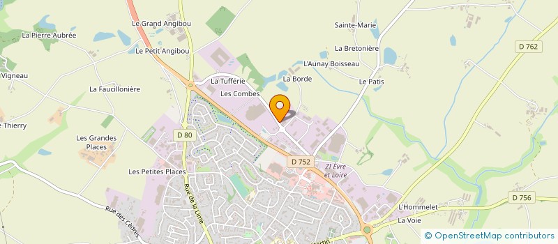 localisation de l'entreprise DAUCALIS à BEAUPREAU-EN-MAUGES