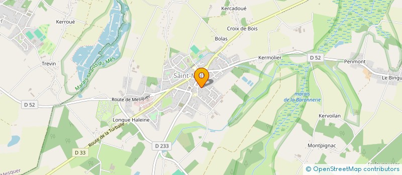 localisation de l'entreprise DAUCE  SAINT-MOLF