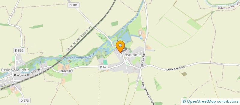 localisation de l'entreprise DAUCHI  FONSOMME