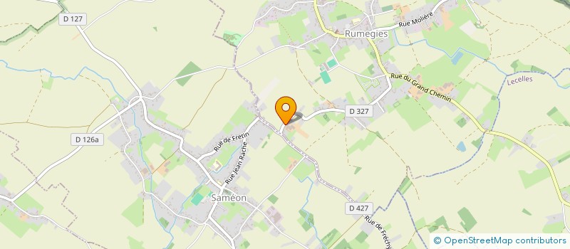 localisation de l'entreprise DAUCHY  RUMEGIES