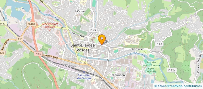 localisation de l'entreprise DAUDENTHUN à LILLE