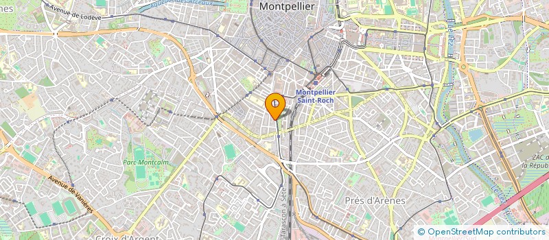 localisation de l'entreprise DAUDET FORMATION CONTINUE à MONTPELLIER