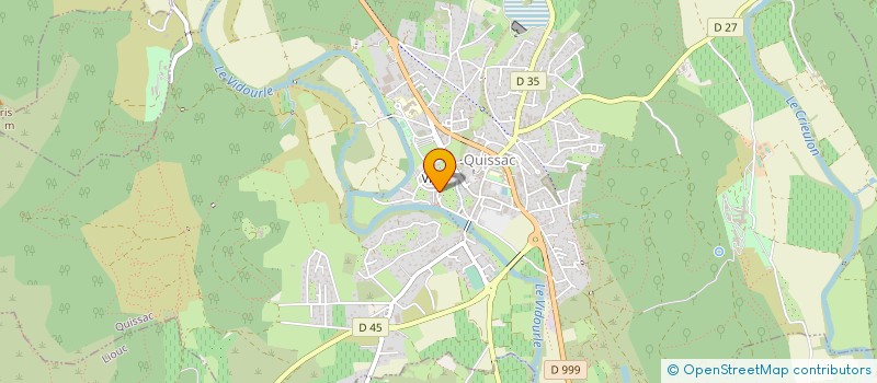 localisation de l'entreprise DAUDET INVEST  CRESPIAN