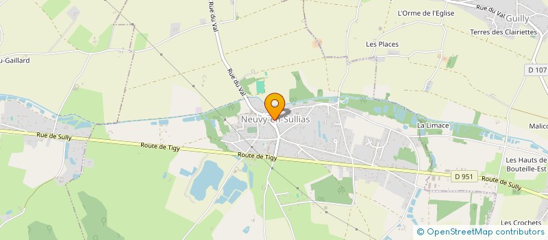 localisation de l'entreprise DAUDIER PERE ET FILS à VANNES-SUR-COSSON