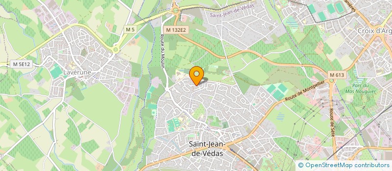 localisation de l'entreprise DAUDU  SAINT-JEAN-DE-VEDAS