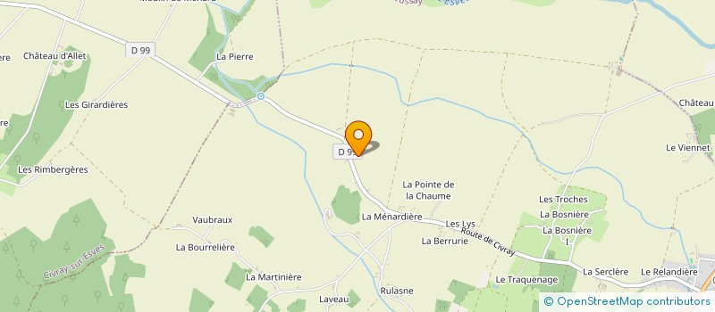 localisation de l'entreprise DAUFFY IMMO  CUSSAY